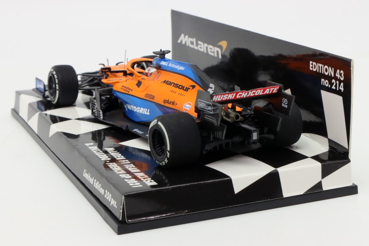 ミニチャンプス 1/43 マクラーレン F1 チーム MCL35M 2021年