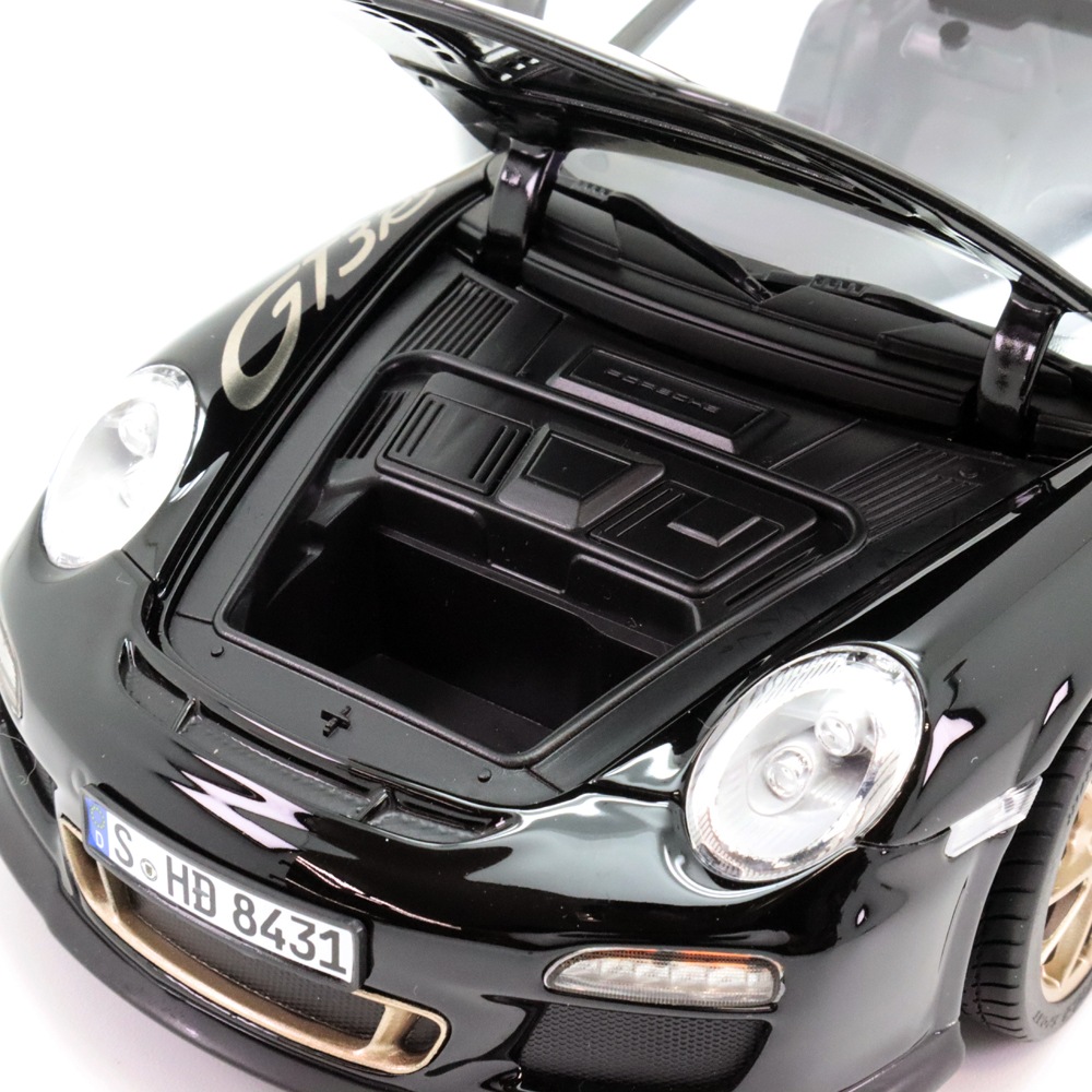 NOREV 1/18 ポルシェ 911 GT3 RS 2009年 ブラック＆ゴールド | 1