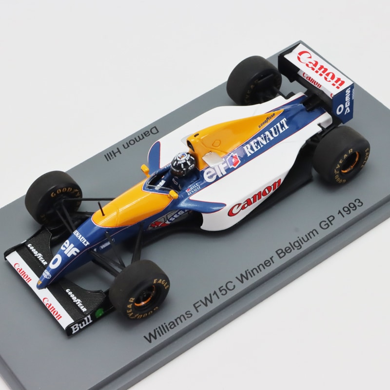 スパーク 1/43 ウィリアムズ FW15C 1993年 ベルギーGP ウィナー