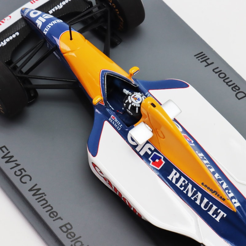 スパーク 1/43 ウィリアムズ FW15C 1993年 ベルギーGP ウィナー