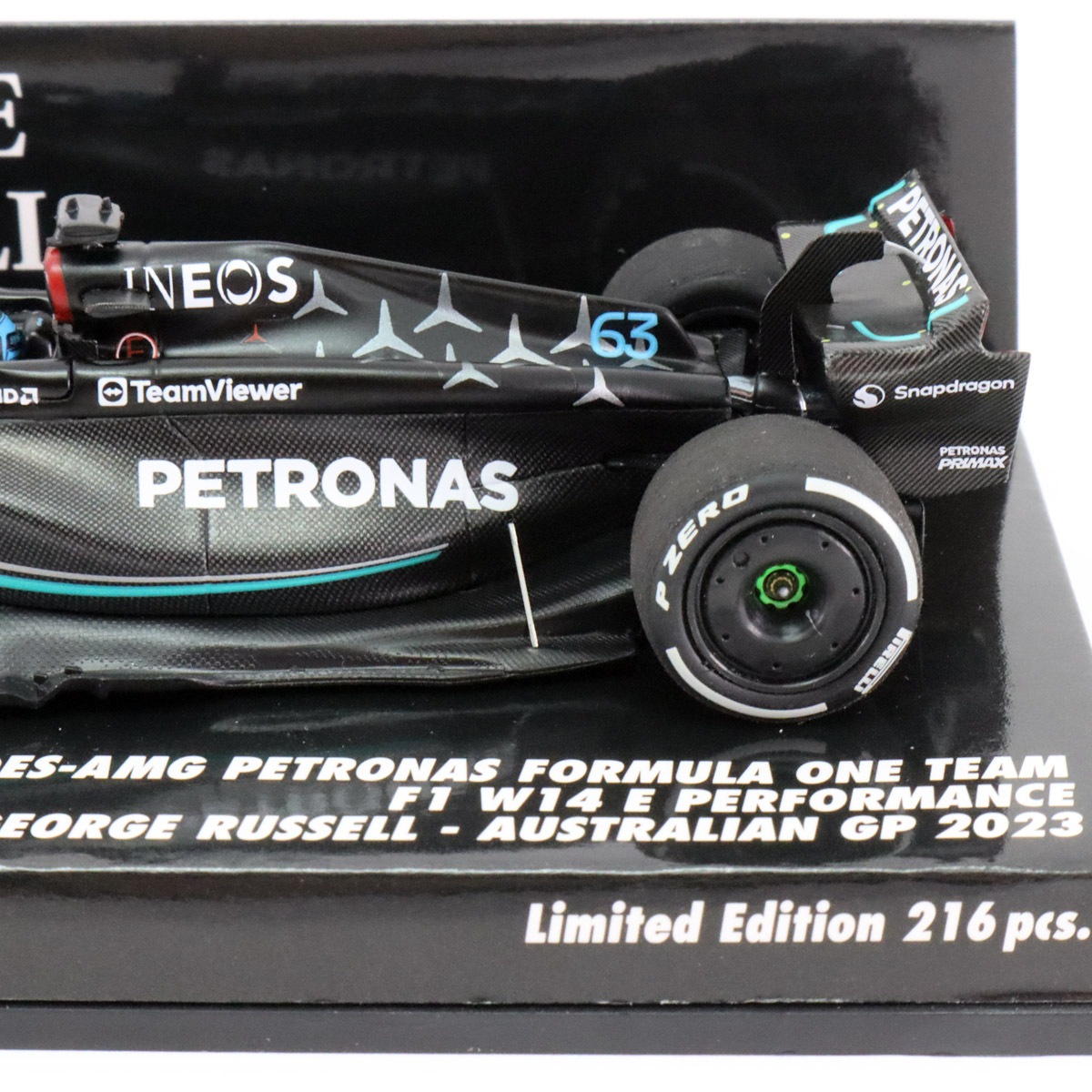 ミニチャンプス 1/43 2023年 メルセデス AMG W14 ジョージ