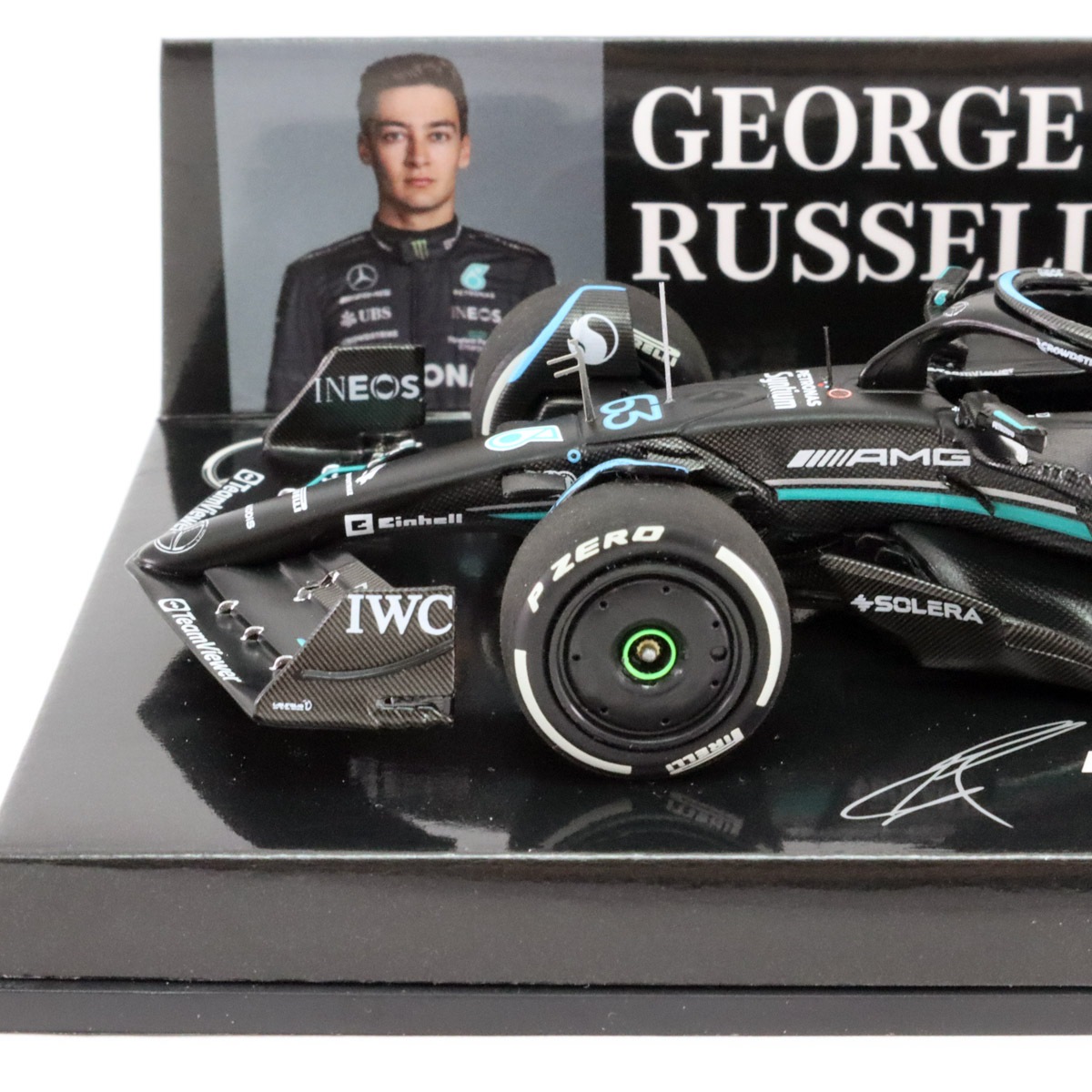 ミニチャンプス 1/43 2023年 メルセデス AMG W14 ジョージ