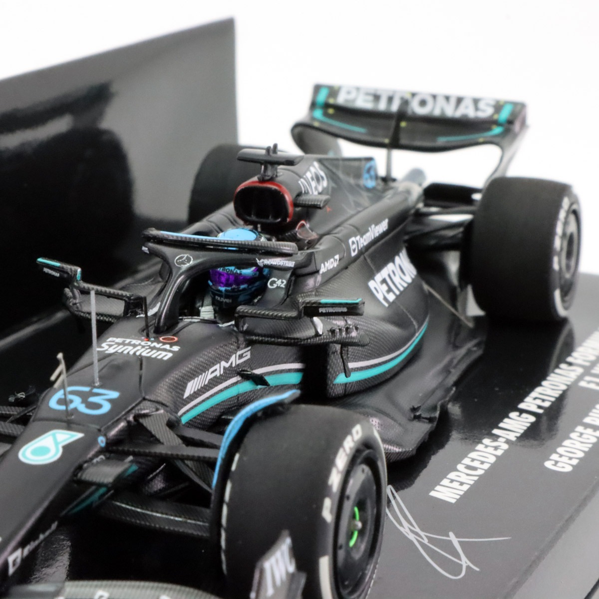 ミニチャンプス 1/43 2023年 メルセデス AMG W14 ジョージ