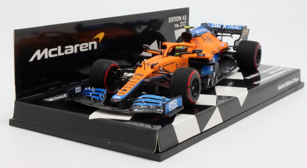 ミニチャンプス 1/43 マクラーレンMCL35M ランド・ノリス 850個限定 ミニチャンプス 1/43 マクラーレン F1 チーム MCL35M 2021年