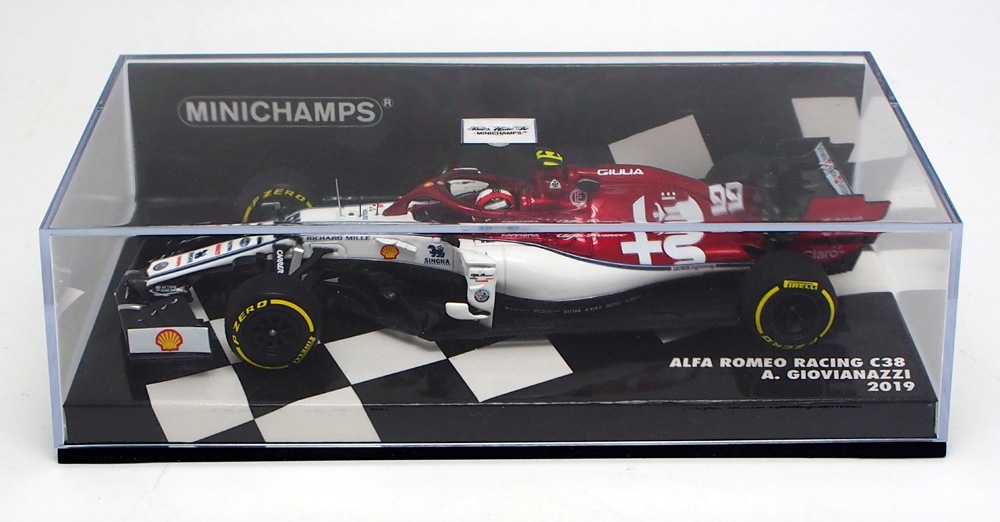 ミニチャンプス 1/43 アルファロメオ レーシング C38 2019年