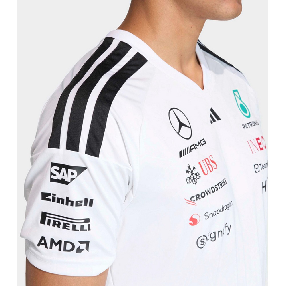 メルセデス AMG ペトロナス 2019チーム Tシャツ  XXS adidas（アディダス） メルセデス AMG ペトロナス F1 チーム