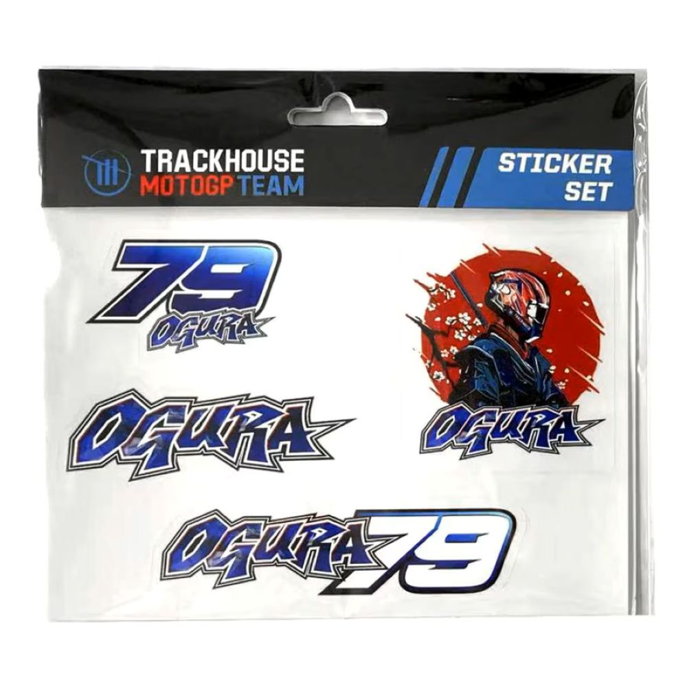 OGURA 小椋藍　トラックハウスレーシングオフィシャルグッズ79 OGURA 2025/2026 トラックハウス レーシング 小椋 藍 #79 ステッカー セット