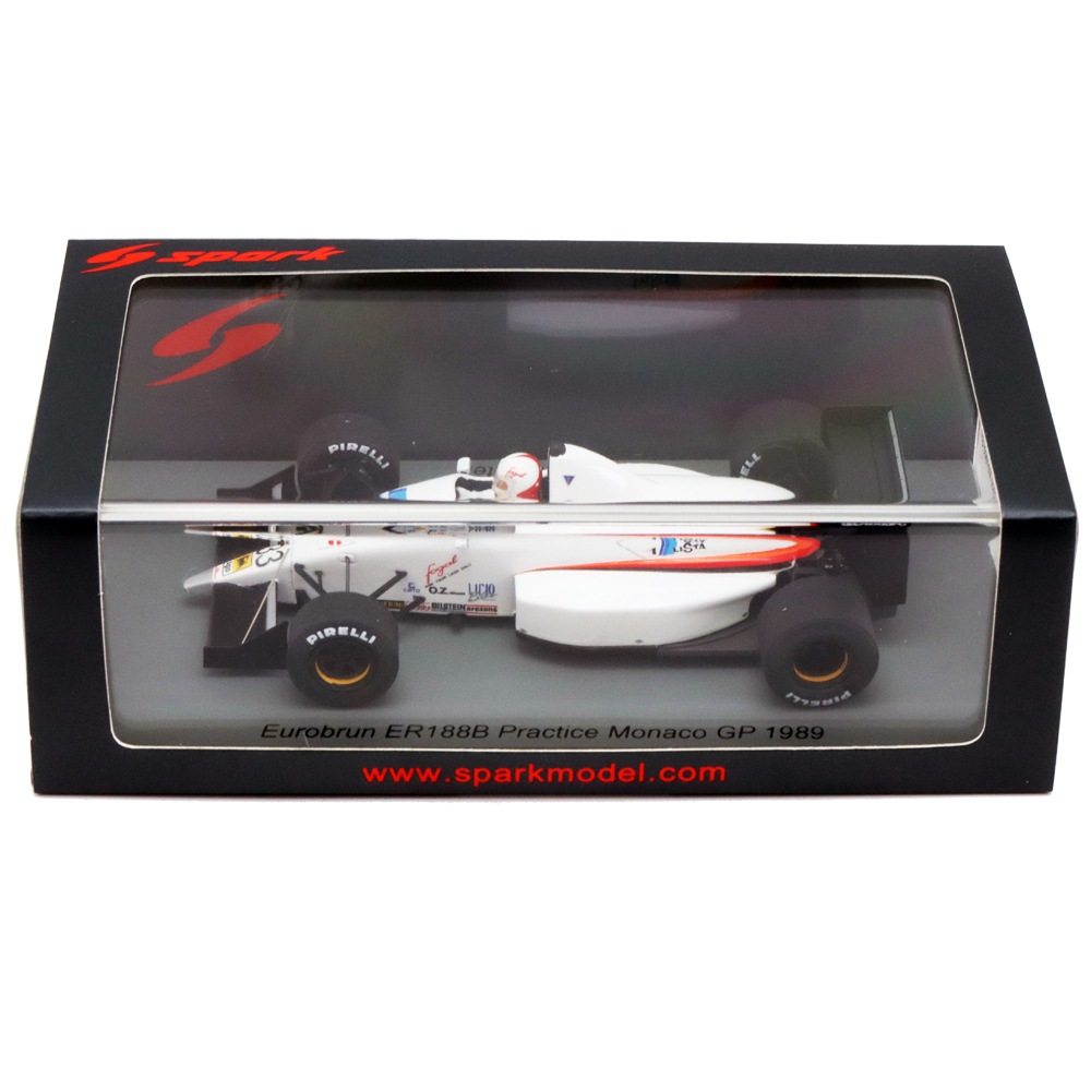 スパーク 1/43 ユーロブルン ER188B No.33 グレガー フォイテク 1989年