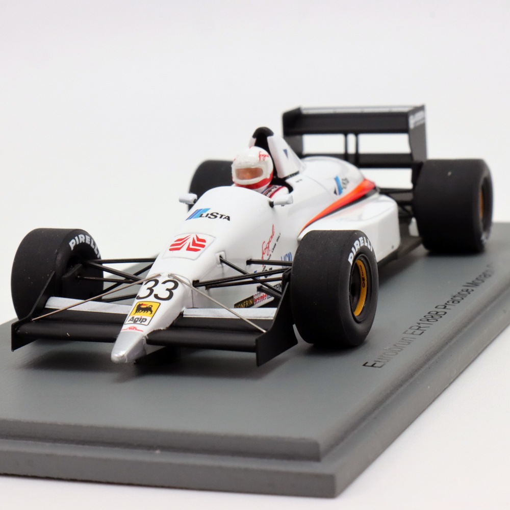 スパーク 1/43 ユーロブルン ER188B No.33 グレガー フォイテク 1989年