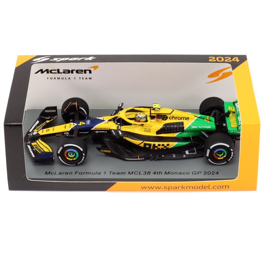 SPARK スパーク 1/43 F1マクラーレン2024 ランドノリス モナコ スパーク 1/43 マクラーレン F1 チーム MCL38 ランド ノリス