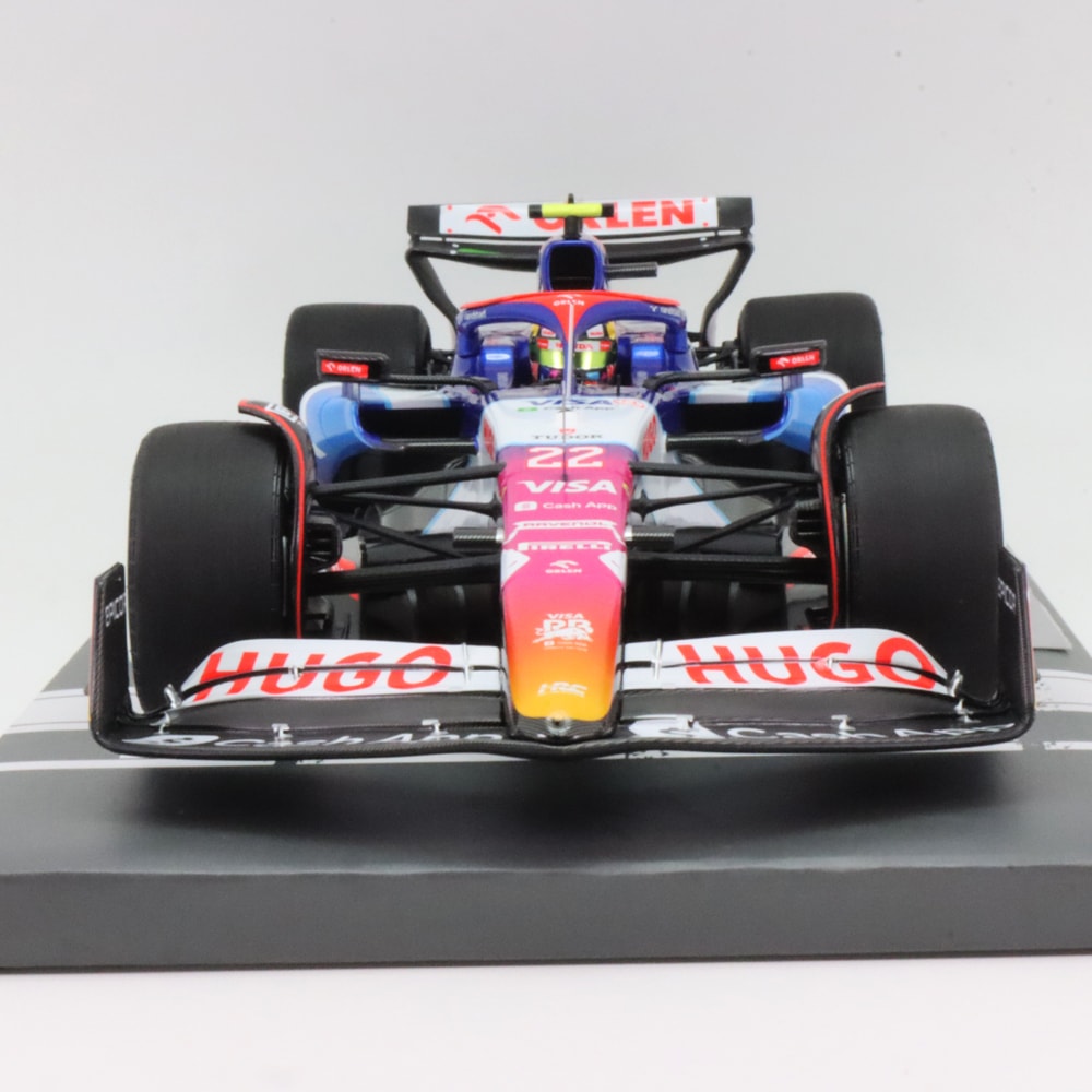 ミニチャンプス 1/18 ビザ キャッシュ RB F1 チーム VCARB01 角田 裕毅