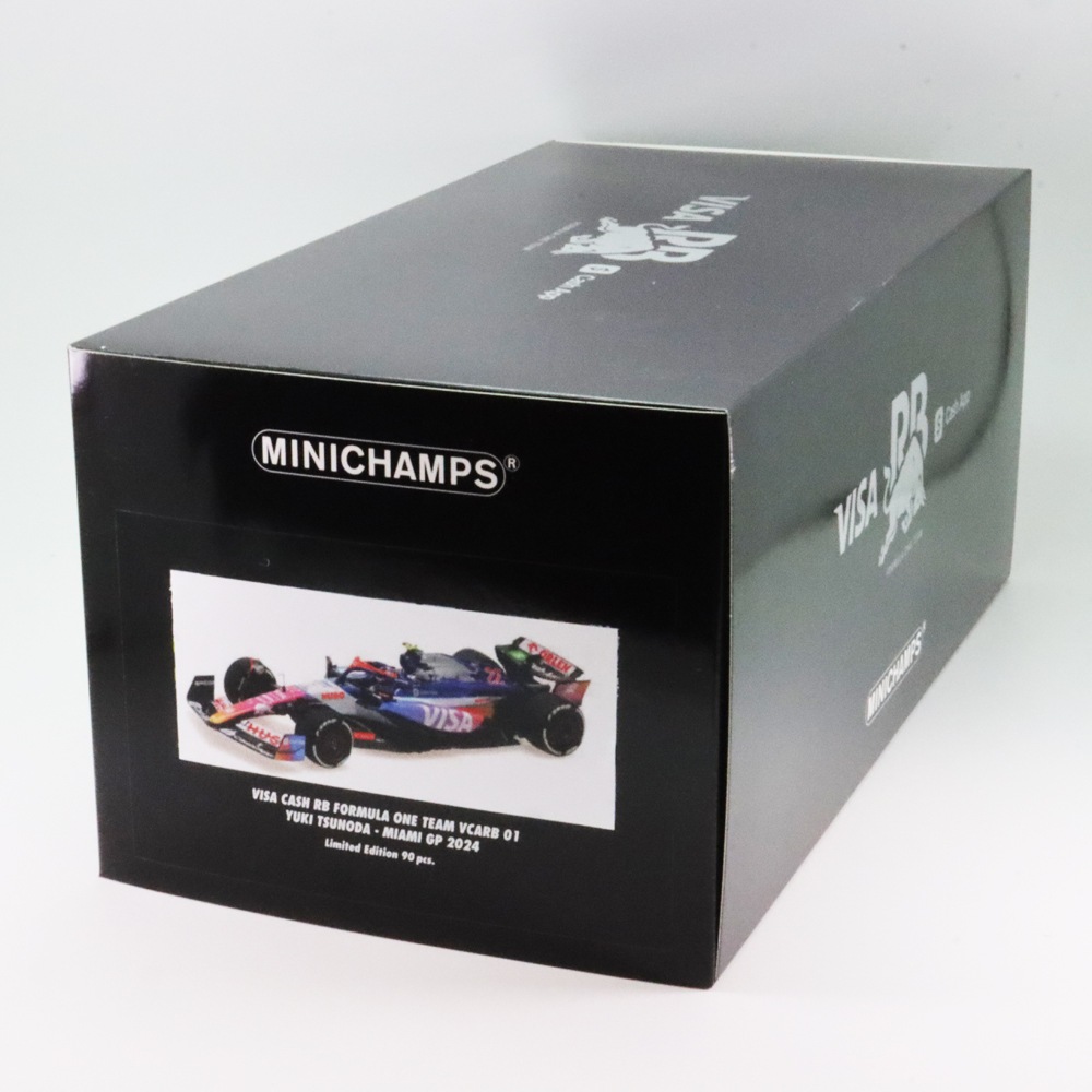 ミニチャンプス 1/18 ビザ キャッシュ RB F1 チーム VCARB01 角田 裕毅