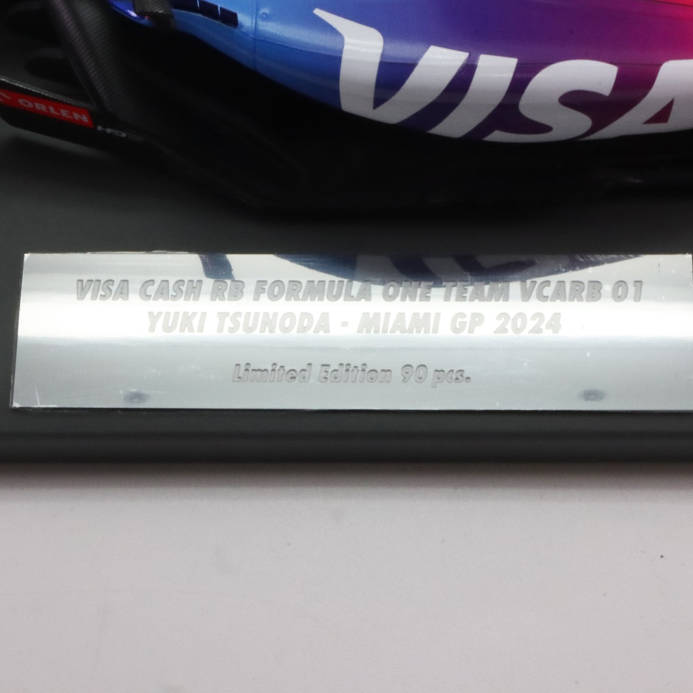 ミニチャンプス 1/18 ビザ キャッシュ RB F1 チーム VCARB01 角田 裕毅