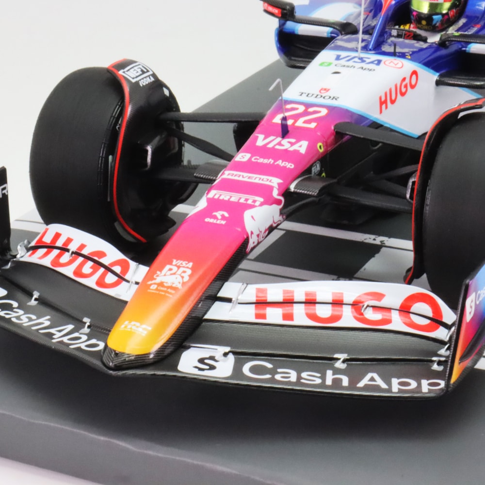ミニチャンプス 1/18 ビザ キャッシュ RB F1 チーム VCARB01 角田 裕毅