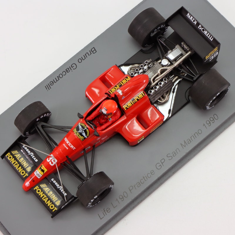 スパーク 1/43 ライフ L190 1990年 サンマリノGP プラクティス