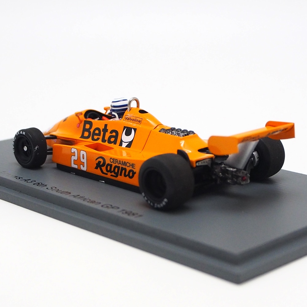 スパーク 1/43 アロウズ A3 No.29 1981年 南アフリカGP 6位 リカルド