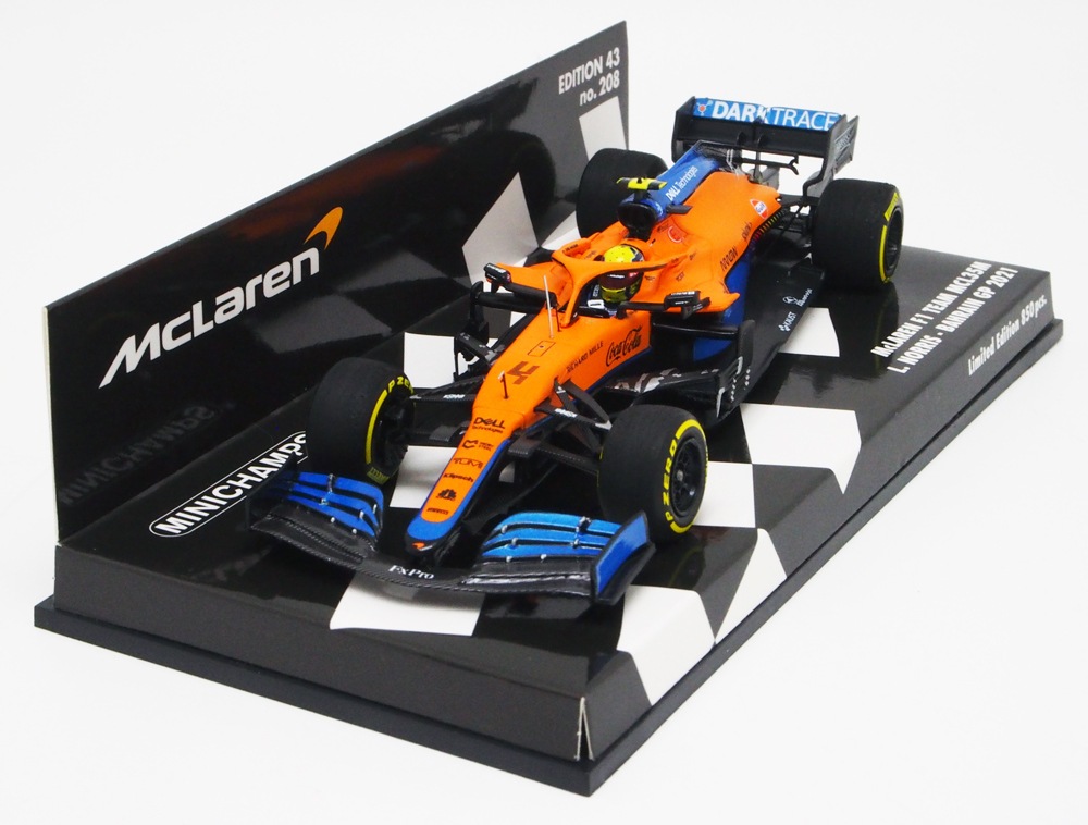 ミニチャンプス 1/43 マクラーレン F1 チーム MCL35M バーレーンGP