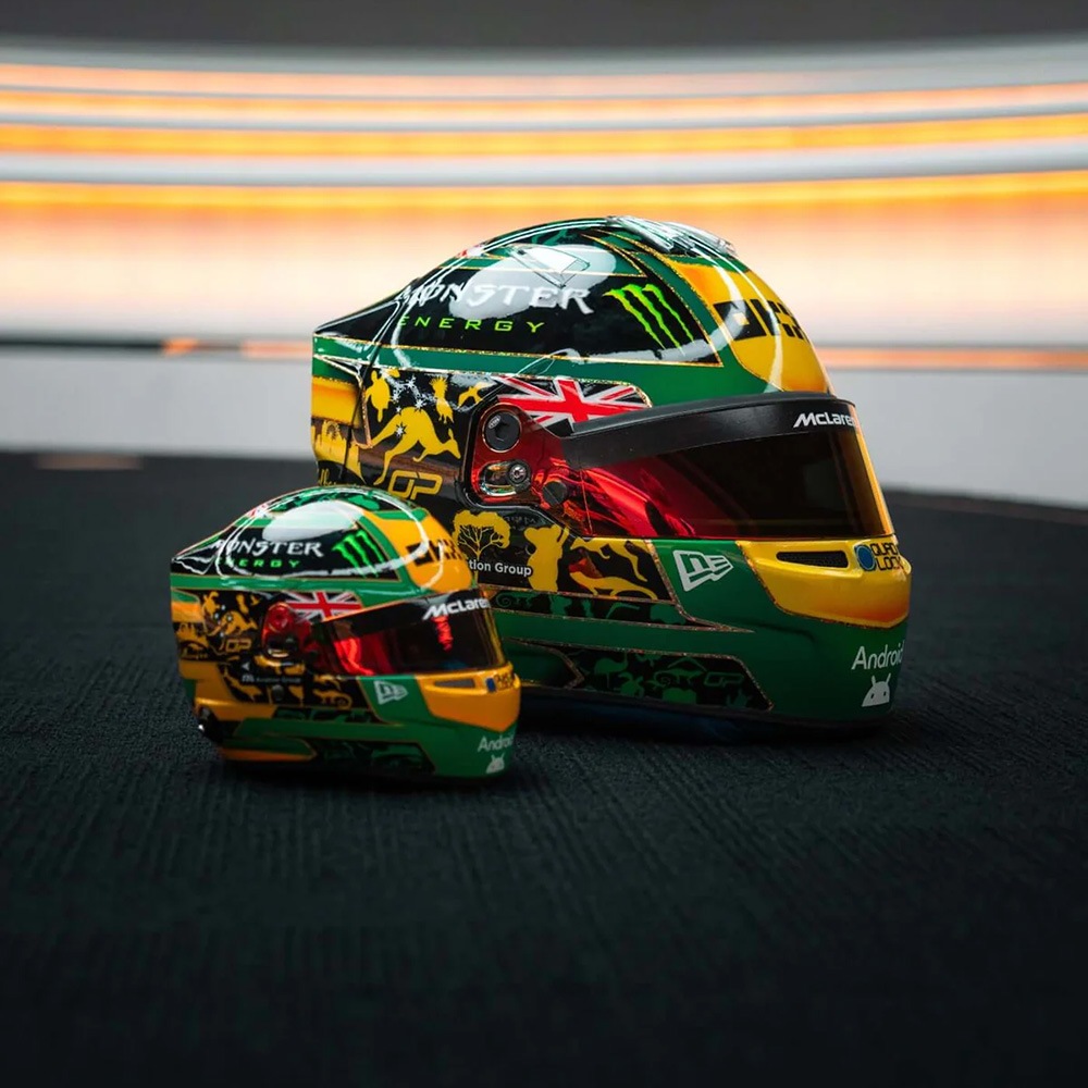 BELL 1/2スケール ヘルメット オスカー ピアストリ マクラーレン