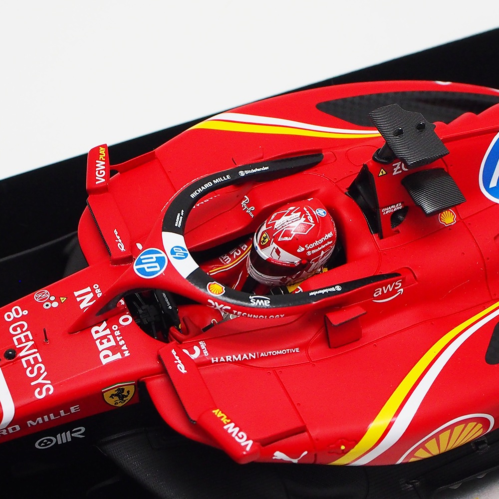 【ラッキー】美品 1/18 ルックスマート ライコネン 合計4点 ルックスマート 1/18 スクーデリア フェラーリ SF-24 2024年 モナコGP