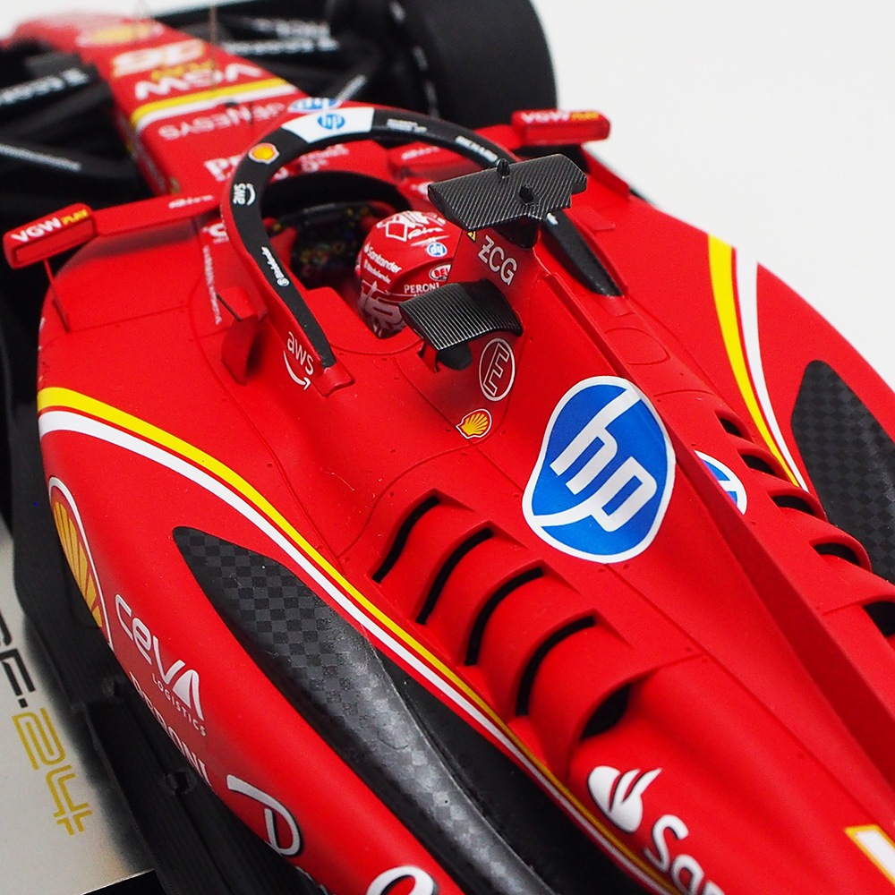 ルックスマートモデル フェラーリSF-24 F1 ルクレール　モナコ　2024 ルックスマート 1/18 スクーデリア フェラーリ SF-24 2024年 モナコGP