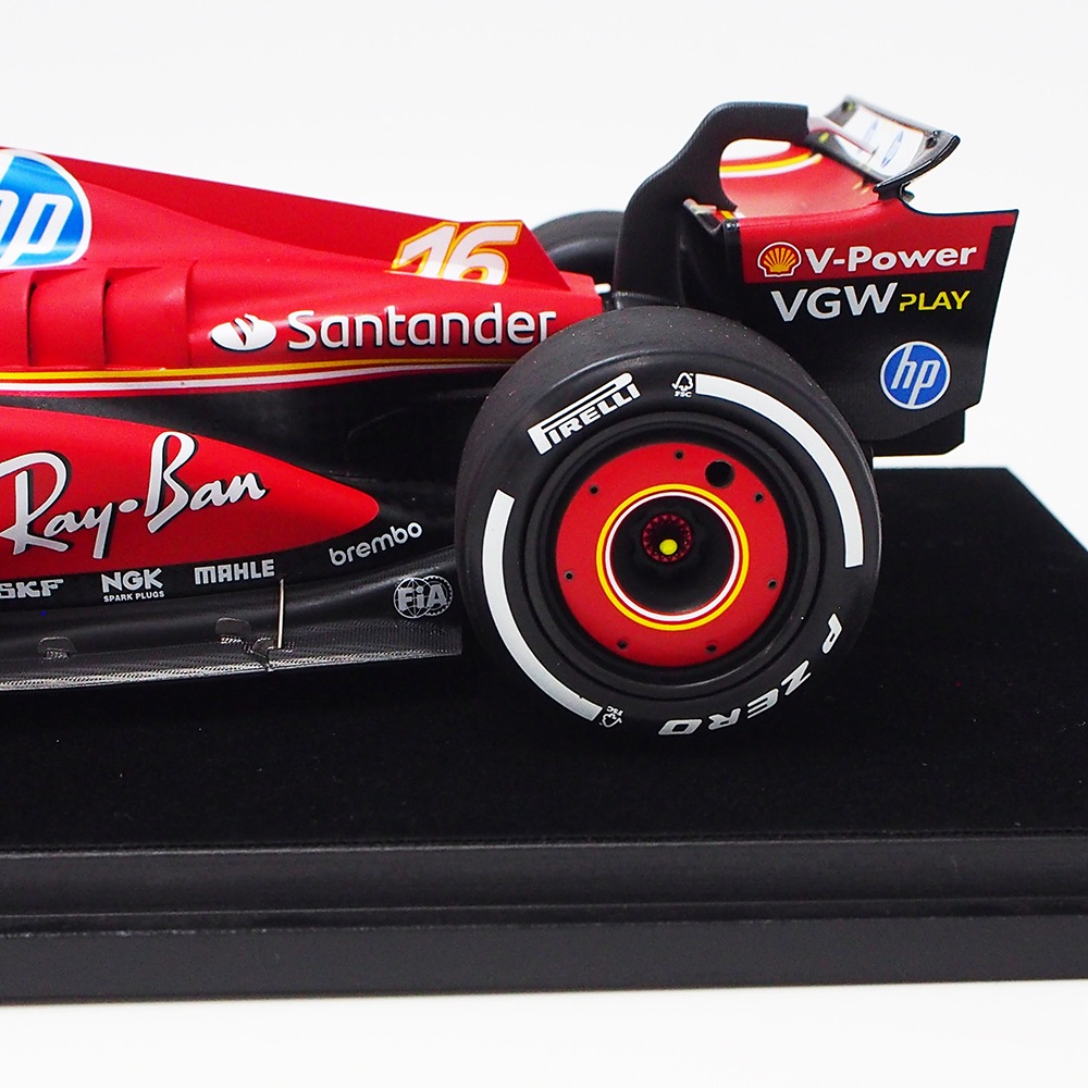 ルックスマート 1/18 スクーデリア フェラーリ SF-24 2024年 モナコGP