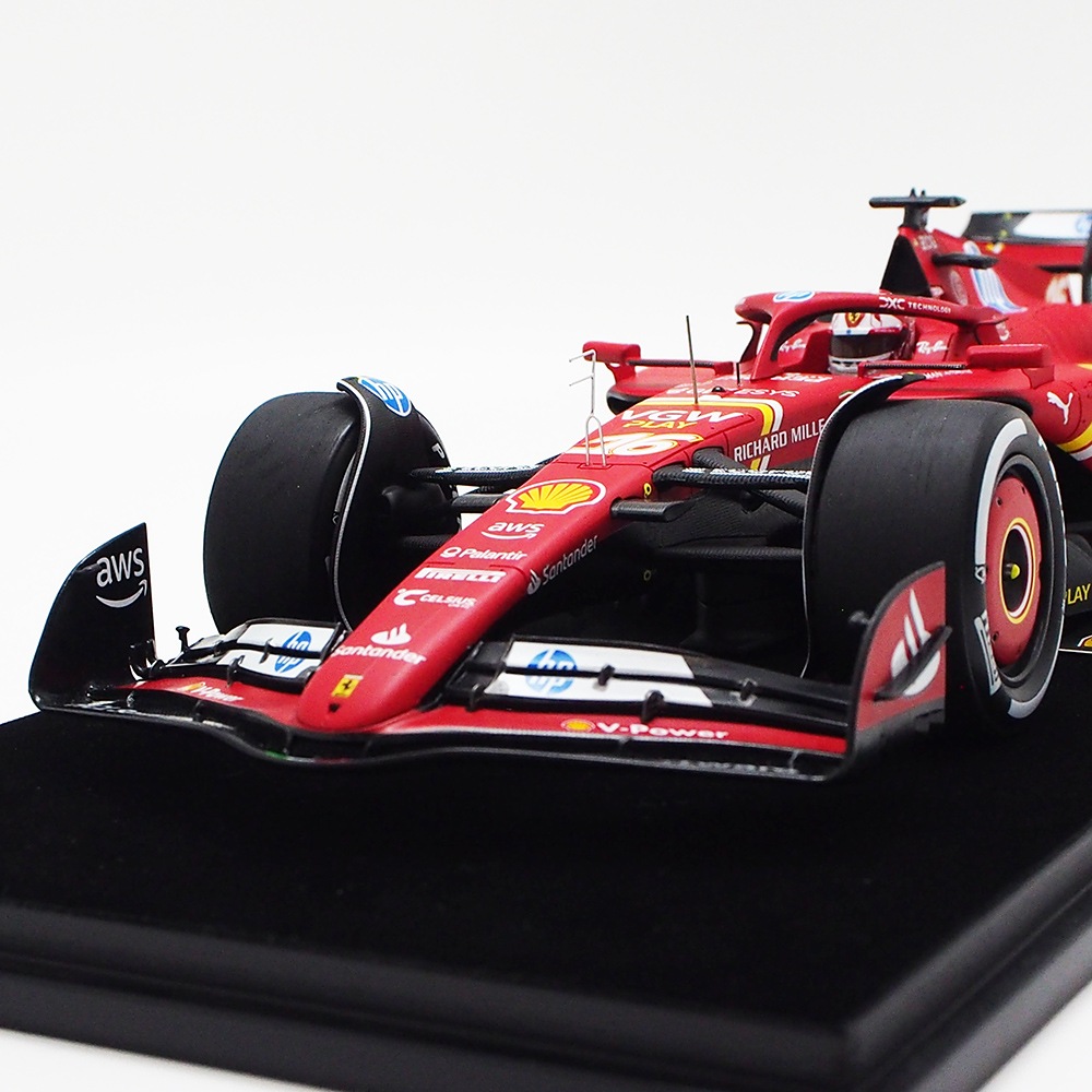 ルックスマート 1/18 スクーデリア フェラーリ SF-24 2024年 モナコGP