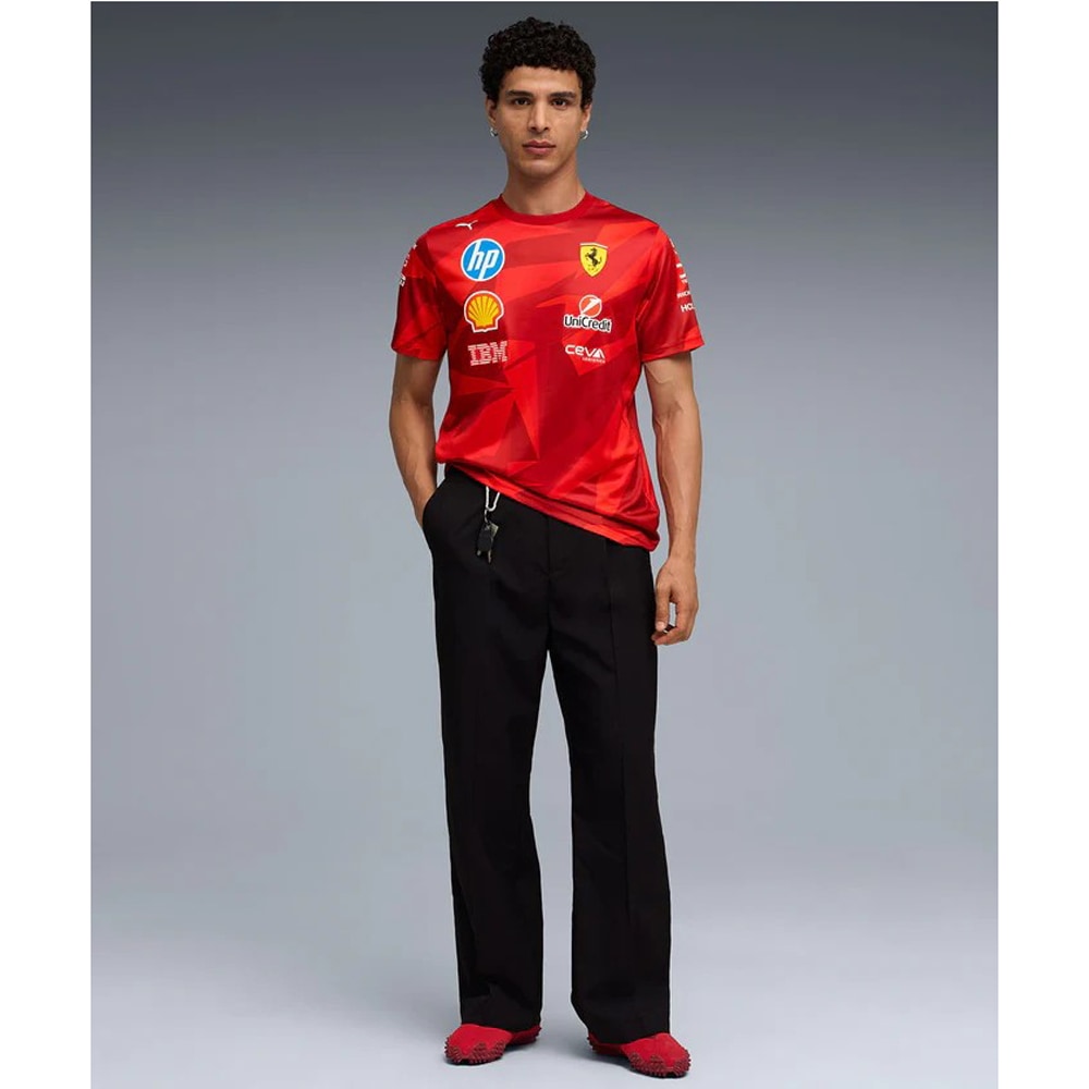 2025 PUMA スクーデリア フェラーリ SF ラスベガスGP Tシャツ レッド