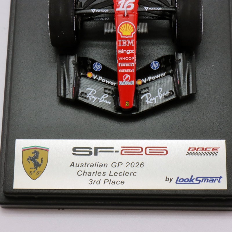 ルックスマート 1/43 フェラーリ SF-26 2026年 オーストラリアGP 3位
