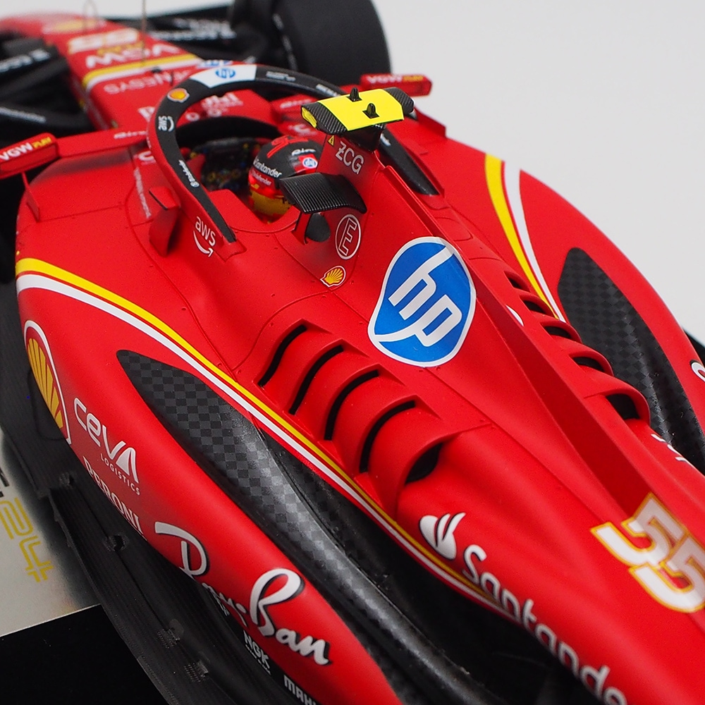ルックスマート 1/18 スクーデリア フェラーリ SF-24 2024年 モナコGP