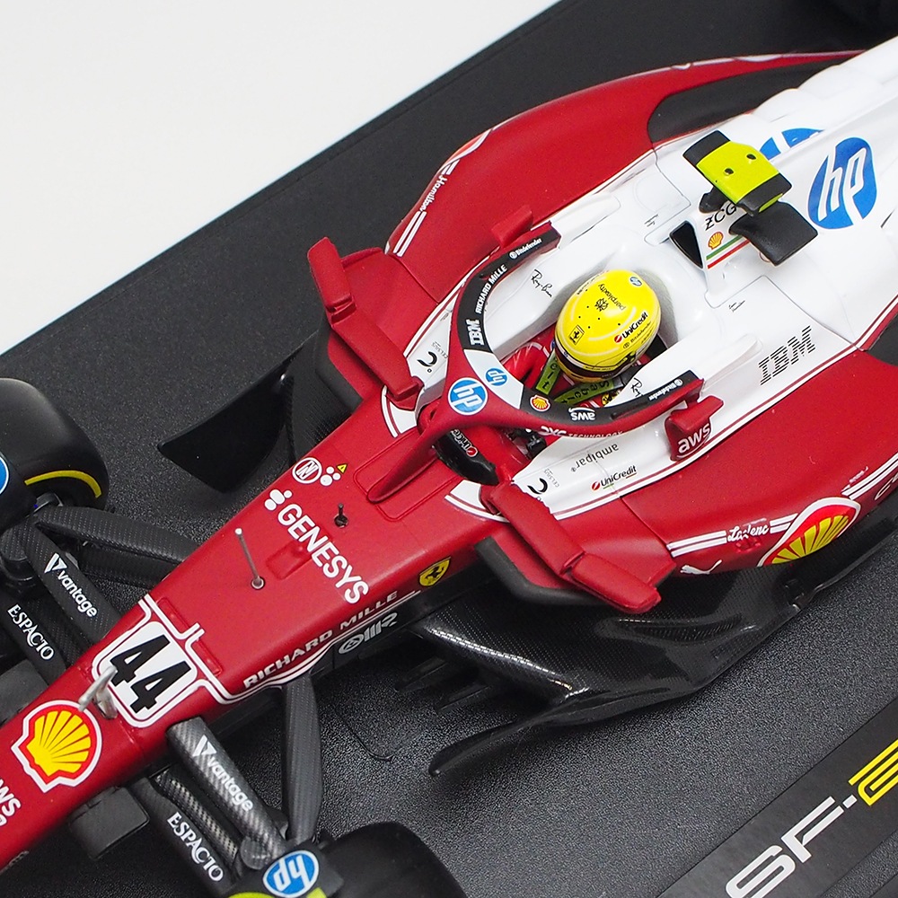 ブラゴ 1/18 スクーデリア フェラーリ SF-25 #44 ルイス ハミルトン