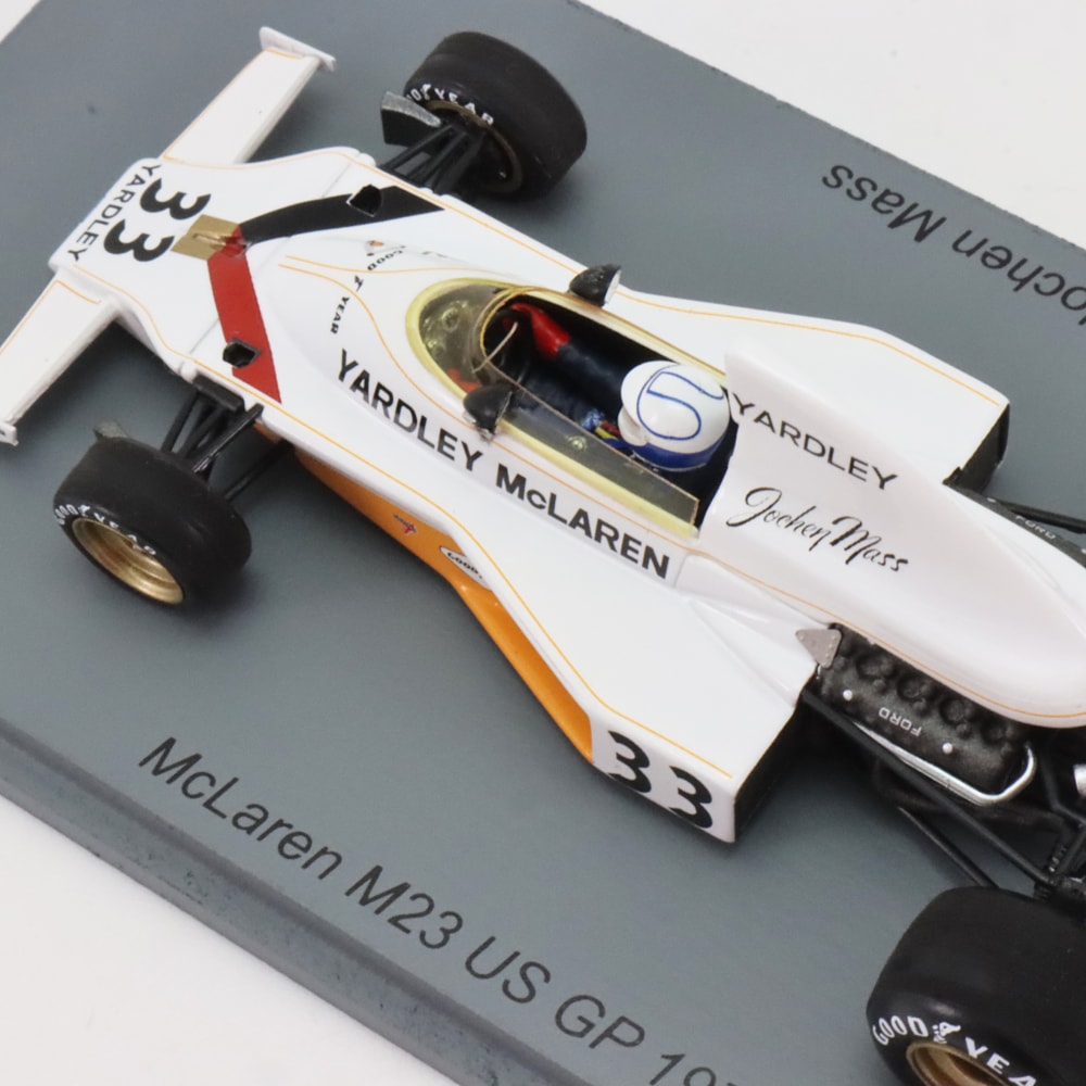スパーク 1/43 ヤードレー チーム マクラーレン M23 1974年 アメリカGP