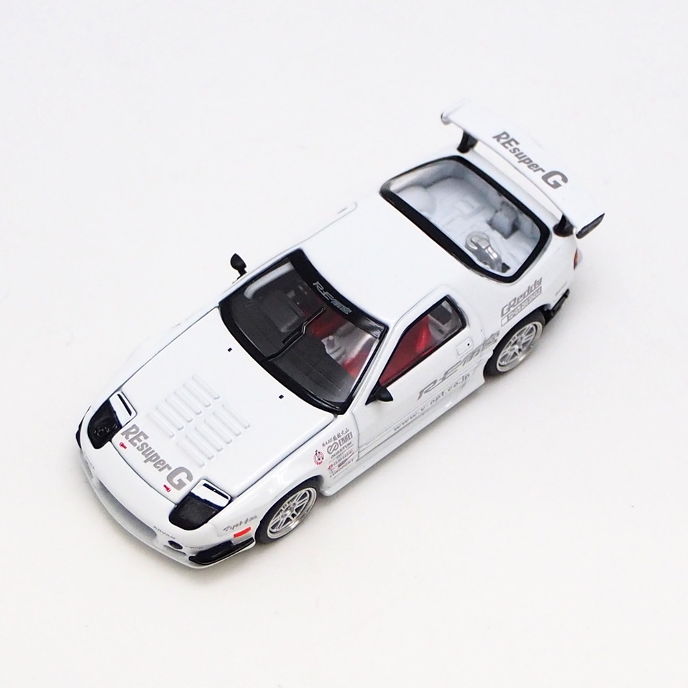 ポップレース 1/64 マツダ RX-7 (FC3S) RE雨宮 ホワイト | 1/64 | CLUB