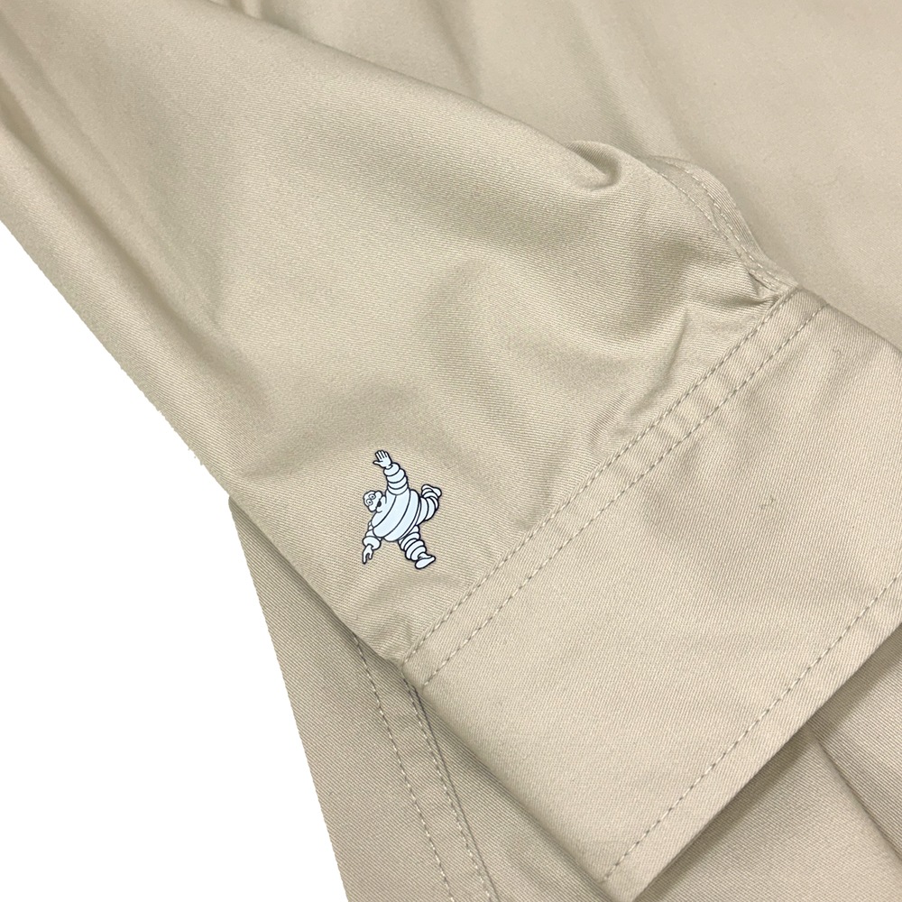 2026 ミシュラン MICHELIN ロングスリーブ ワークシャツ ベージュ