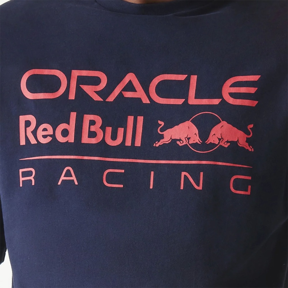 レッドブル レーシング レプリカ Tシャツ 2025 ネイビー Mサイズ 2025 オラクル レッドブル レーシング NewEra フロントロゴ