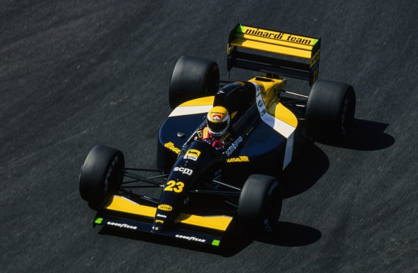 ミナルディ F1 チーム M191 #23 ピエルルイジ マルティニ ポロシャツ