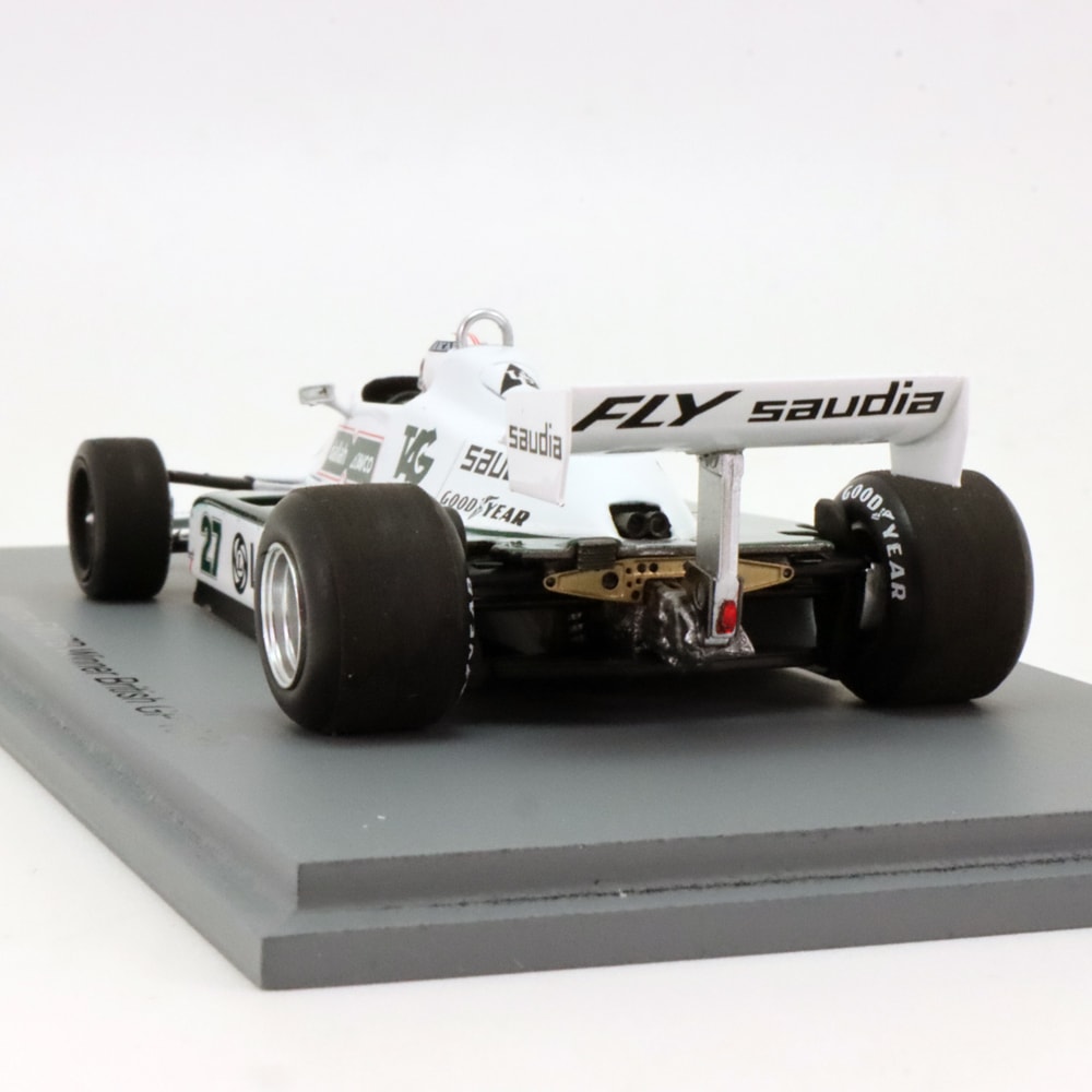 スパーク 1/43 ウィリアムズ FW07B 1980年 イギリスGP ウィナー アラン
