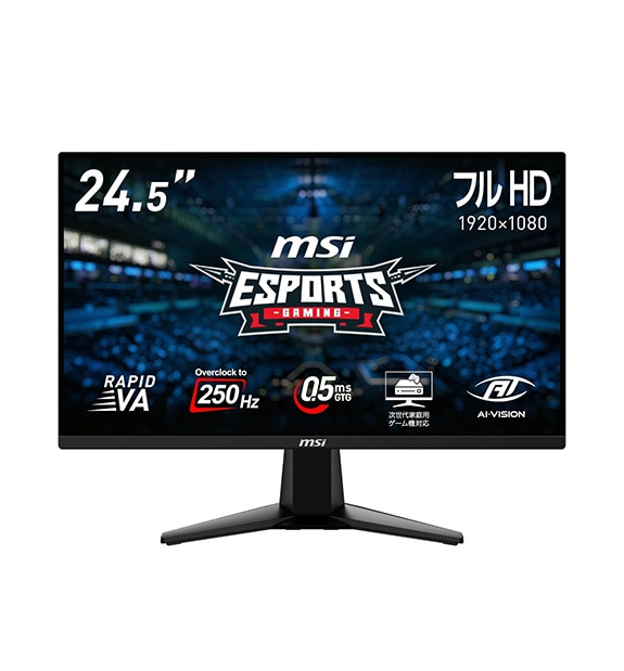 MAG 255XFV 25インチ ゲーミングモニター 本体 SALE】MAG 255XFV ◇通常価格 29800円（税込） | デスクトップ