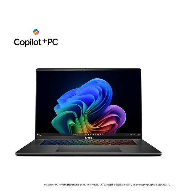��RTX5060��ܡ�Stealth-16-AI+B3WF-2679JP; Copilot+ PC