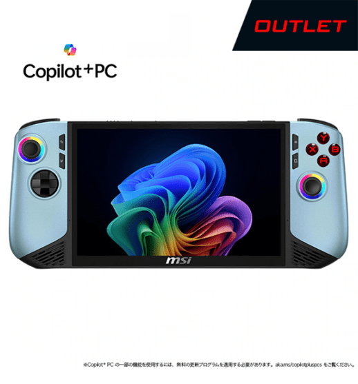 ��OUTLET��CLAW-8-AI+A2VM-405JP<br>Copilot+ PC<br>