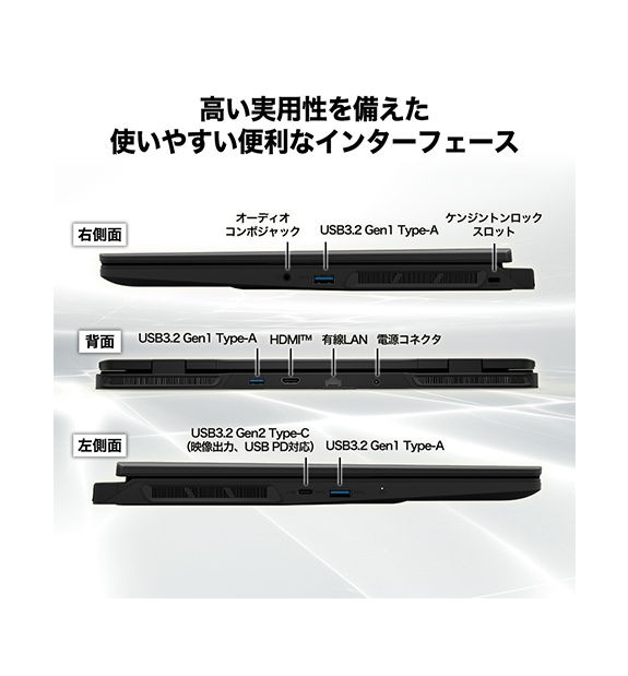Core i7・ RTX1000Ada搭載】CreatorPro-M16-HX-C14VIG-2257JP
