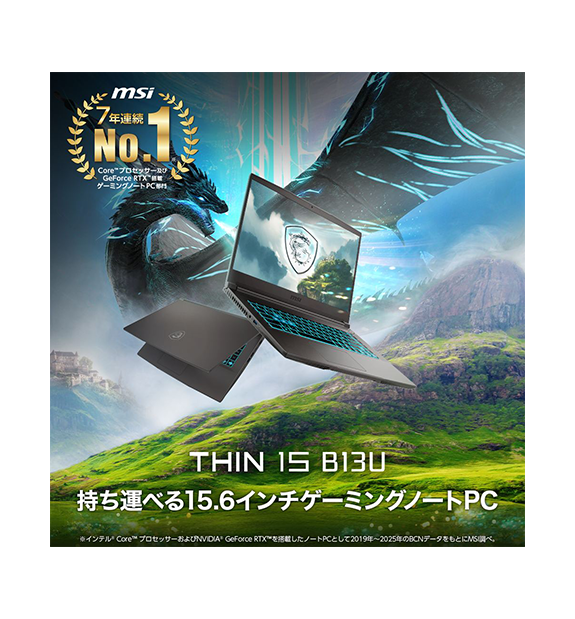 ��RTX3050��Thin-15-B13UC-6113JP