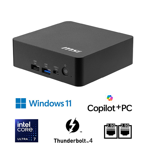 Cubi NUC AI+ 3MG-024JP<br>Copilot+ PC | デスクトップPC＆モニター