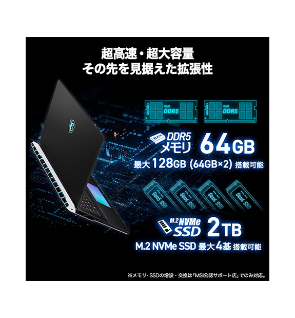 Titan-18-HX-A2WJ-2600JP | ノートPC | MSI ストア