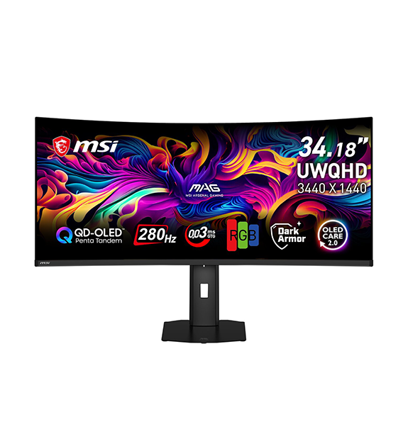 MAG 341CQP QD-OLED X28 | デスクトップPC＆モニター(周辺機器) | MSI