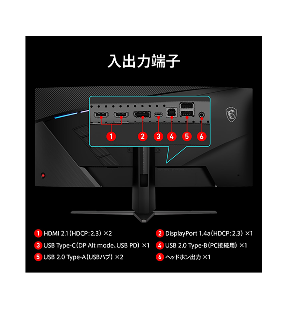 MPG 346CQRF X24 | デスクトップPC＆モニター(周辺機器) | MSI ストア