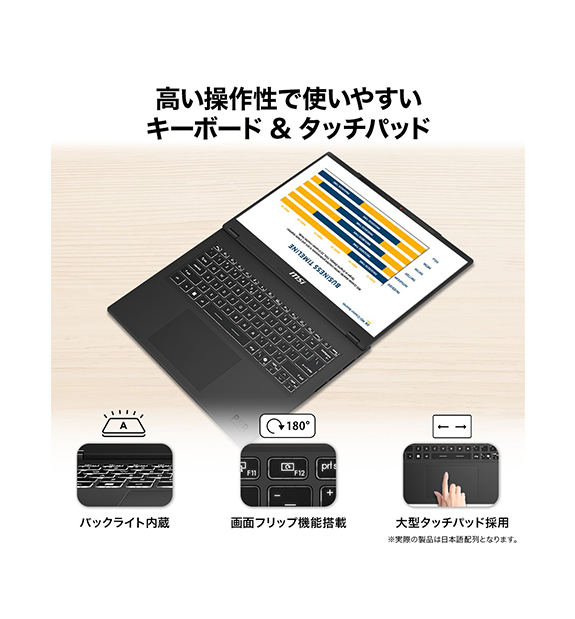 ★保証付き❣MSIノートPC Modern-14-H-D2RMG-5101JP 薄型・軽量ノート】【MSIストア限定】Modern-14-H-D2RMG-5101JP
