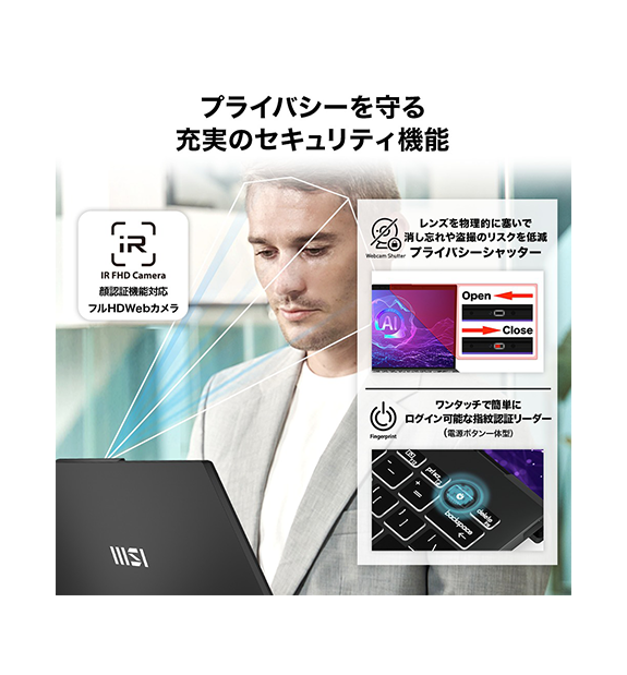 Core Ultra 7ܡPrestige-13-AI-Evo-A2HMG-5133JP