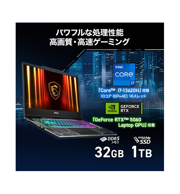 Cyborg-15-B13WFKG-5060JP