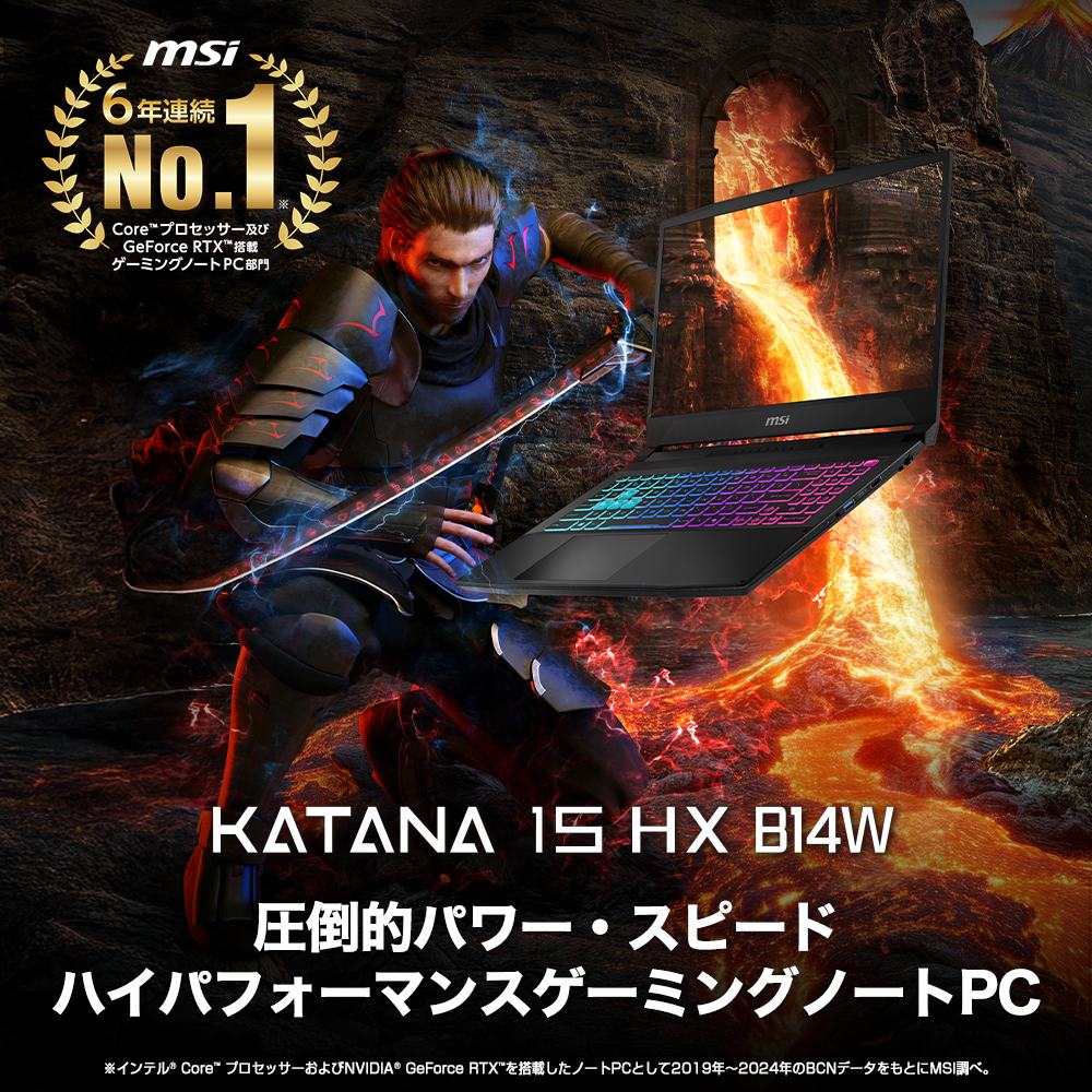 RTX5070ܡKatana-15-HX-B14WGK-1053JP