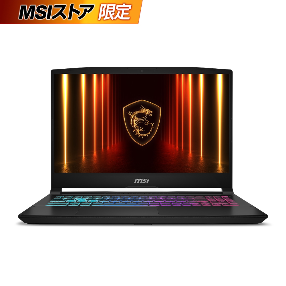 MSIストア限定☆RTX5070搭載】Katana-15-HX-B14WGK-0951JP | ノートPC